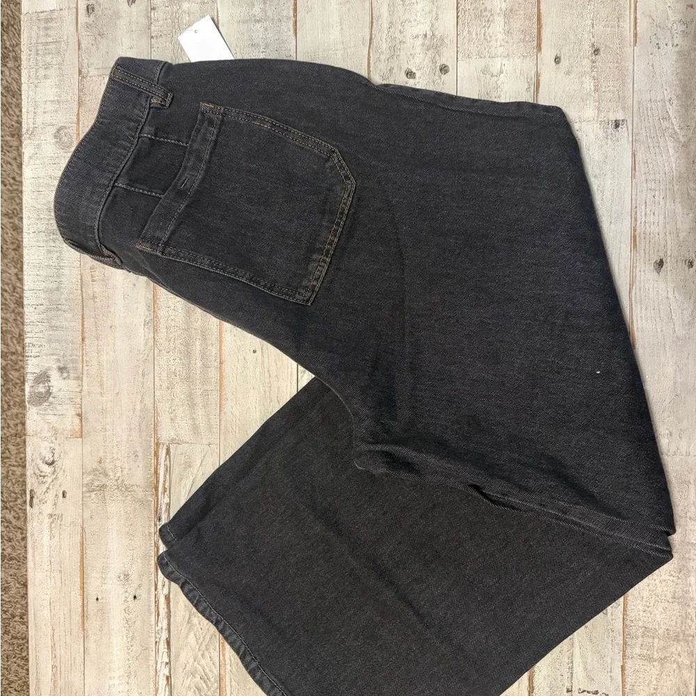 Democracy Charcoal Wide Leg Jeans - Picture 3 of 3
